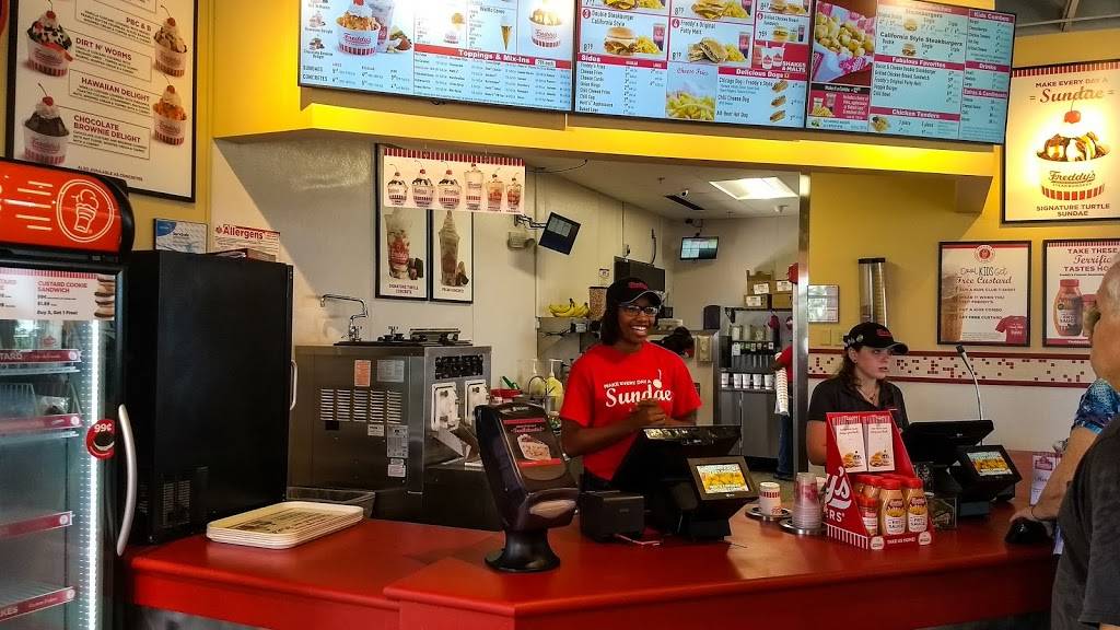 Freddys Frozen Custard & Steakburgers | restaurant | 5634 Grove Blvd, Hoover, AL 35226, USA | 2059897989 OR +1 205-989-7989