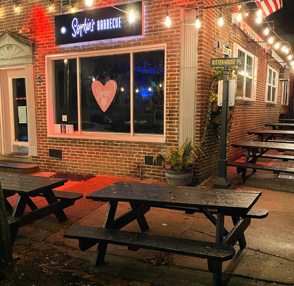 Sophies BBQ | restaurant | 64 Rittenhouse Pl, Ardmore, PA 19003, USA | 6106420100 OR +1 610-642-0100