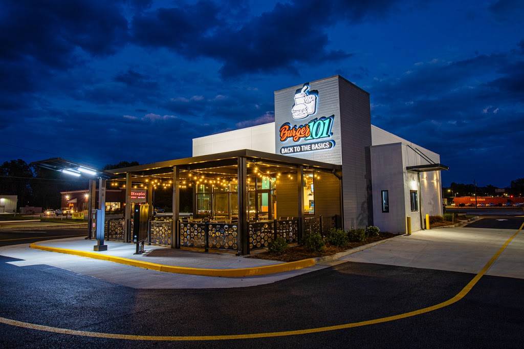 Burger 101 | restaurant | 101 E Broad St, Gadsden, AL 35903, USA | 2564385305 OR +1 256-438-5305