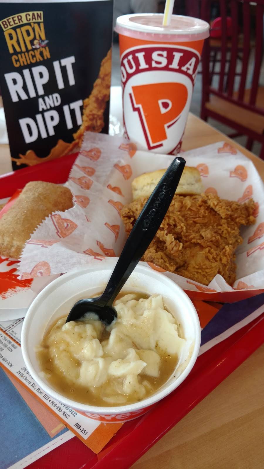 Popeyes Louisiana Kitchen | restaurant | 13800 E Independence Blvd, Indian Trail, NC 28079, USA | 7046840136 OR +1 704-684-0136