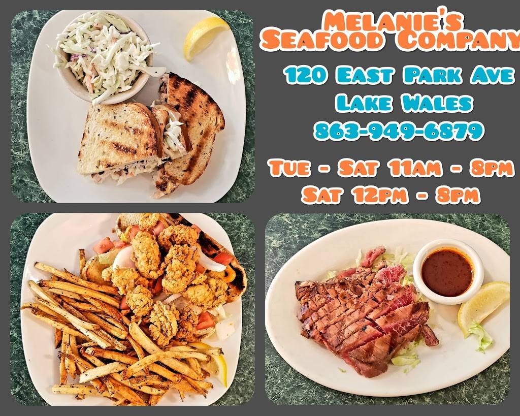 Melanies Seafood Company | restaurant | 120 E Park Ave, Lake Wales, FL 33853, USA | 8639496879 OR +1 863-949-6879