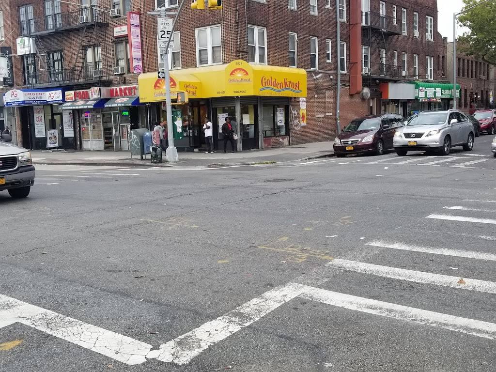 Golden Krust | restaurant | 9529 Church Ave, Brooklyn, NY 11212, USA | 7185661557 OR +1 718-566-1557