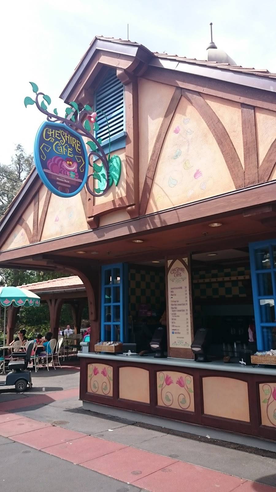 Cheshire Café | restaurant | Magic Kingdom Park, Tomorrowland, Orlando, FL 32836, USA | 4079395277 OR +1 407-939-5277