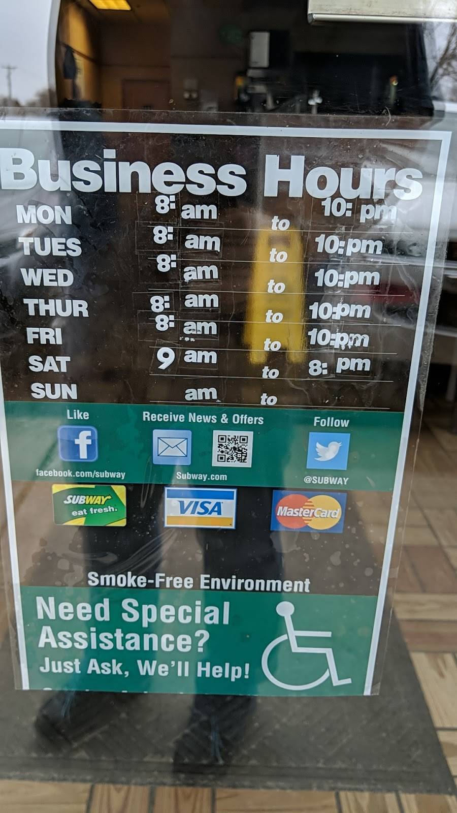 Subway | restaurant | 6209 Dell Rd, Eden Prairie, MN 55346, USA | 9529344655 OR +1 952-934-4655