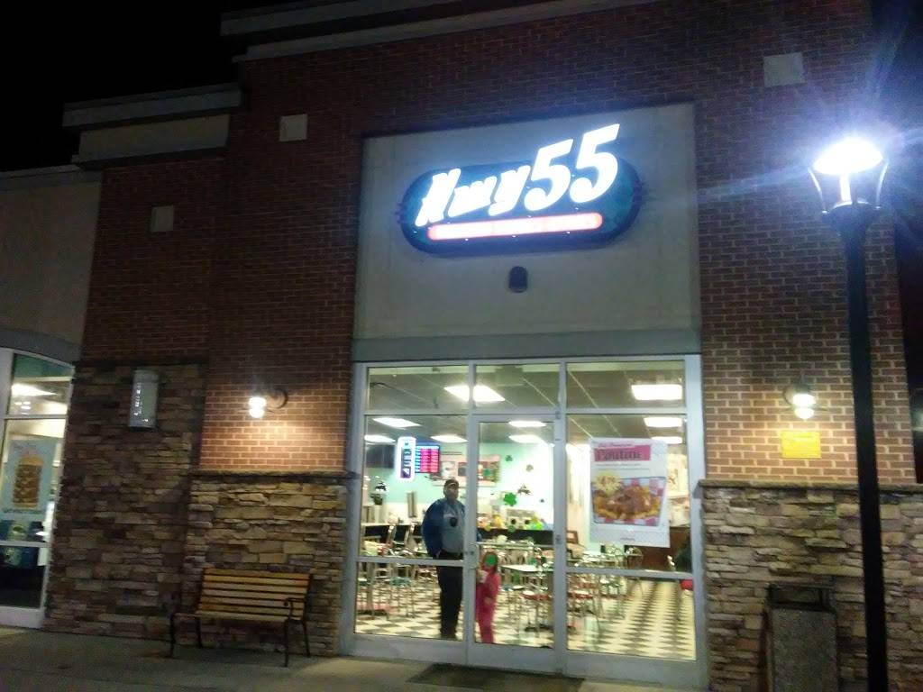 Hwy 55 Burgers Shakes & Fries | restaurant | 3706 Elmsley Ct #105, Greensboro, NC 27406, USA | 3362725390 OR +1 336-272-5390