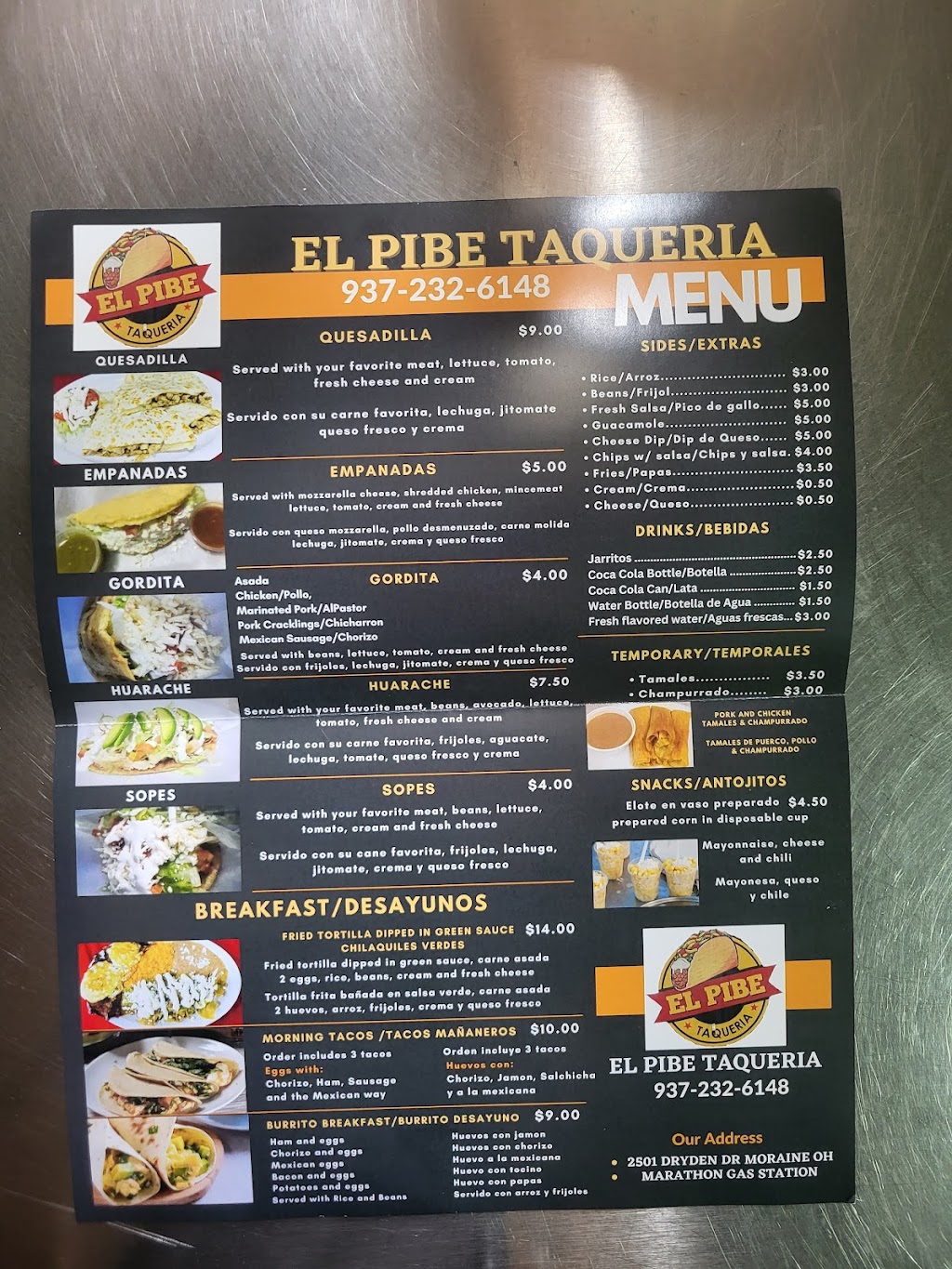 Taqueria El Pibe | restaurant | 2501 Dryden Rd, Moraine, OH 45439, USA | 9372326148 OR +1 937-232-6148