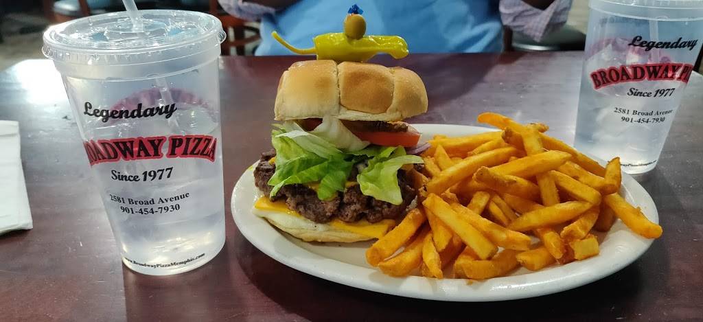 Broadway Pizza East | restaurant | 629 S Mendenhall Rd, Memphis, TN 38117, USA | 9012071546 OR +1 901-207-1546