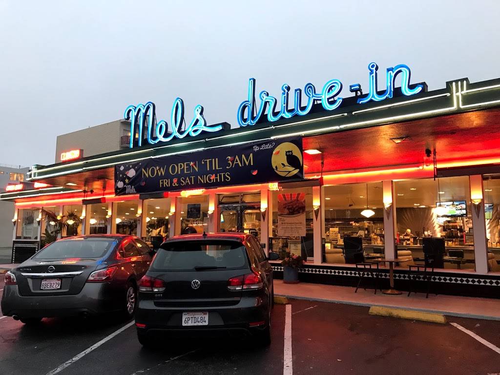 Mels Drive-In | restaurant | 3355 Geary Blvd, San Francisco, CA 94118, USA | 4153872255 OR +1 415-387-2255
