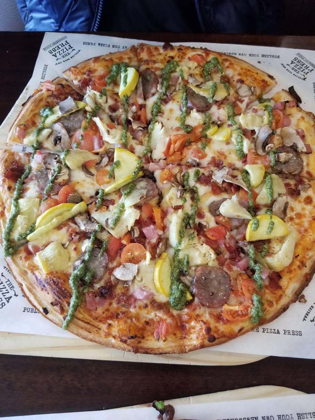 The Pizza Press | restaurant | 4610 Barranca Pkwy, Irvine, CA 92604, USA | 9493332088 OR +1 949-333-2088