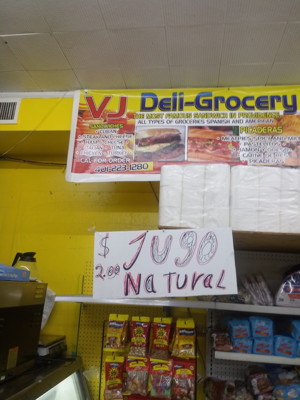 V & J Deli Grocery | restaurant | 272 Public St, Providence, RI 02905, USA | 4012231280 OR +1 401-223-1280