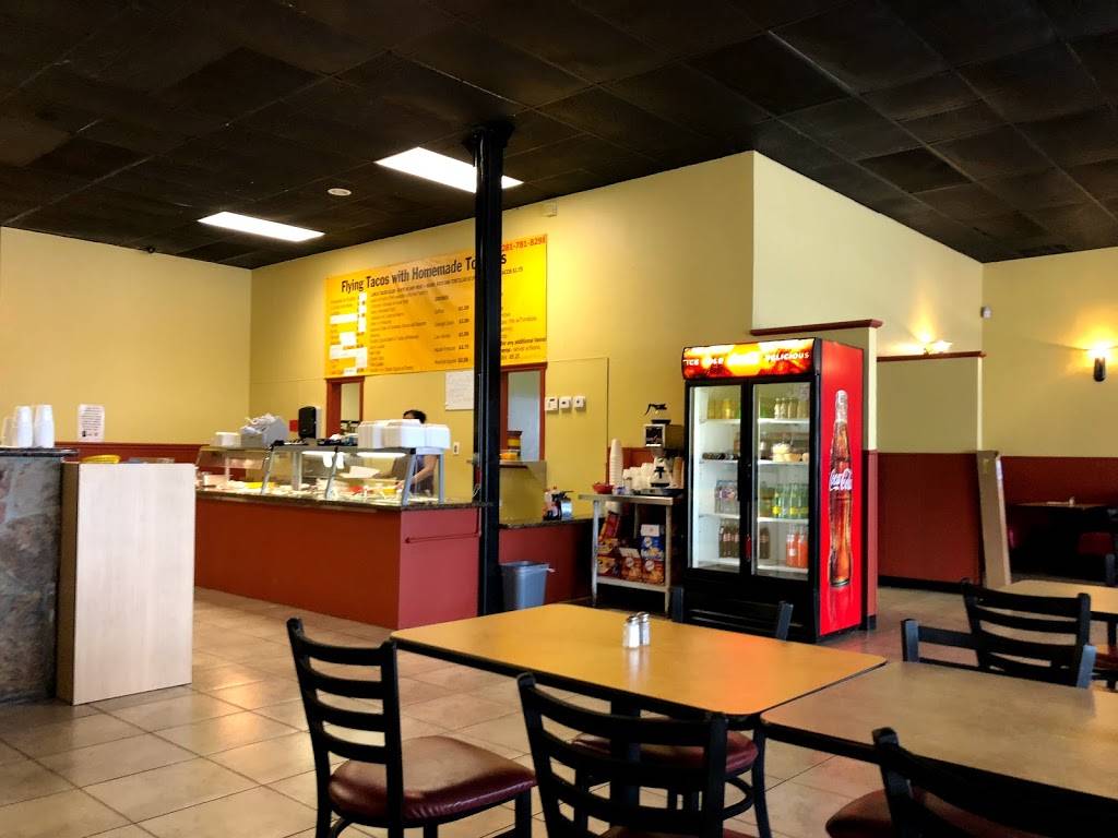 Flying Tacos | restaurant | 23110 Kuykendahl Rd, Tomball, TX 77375, USA | 2817818298 OR +1 281-781-8298