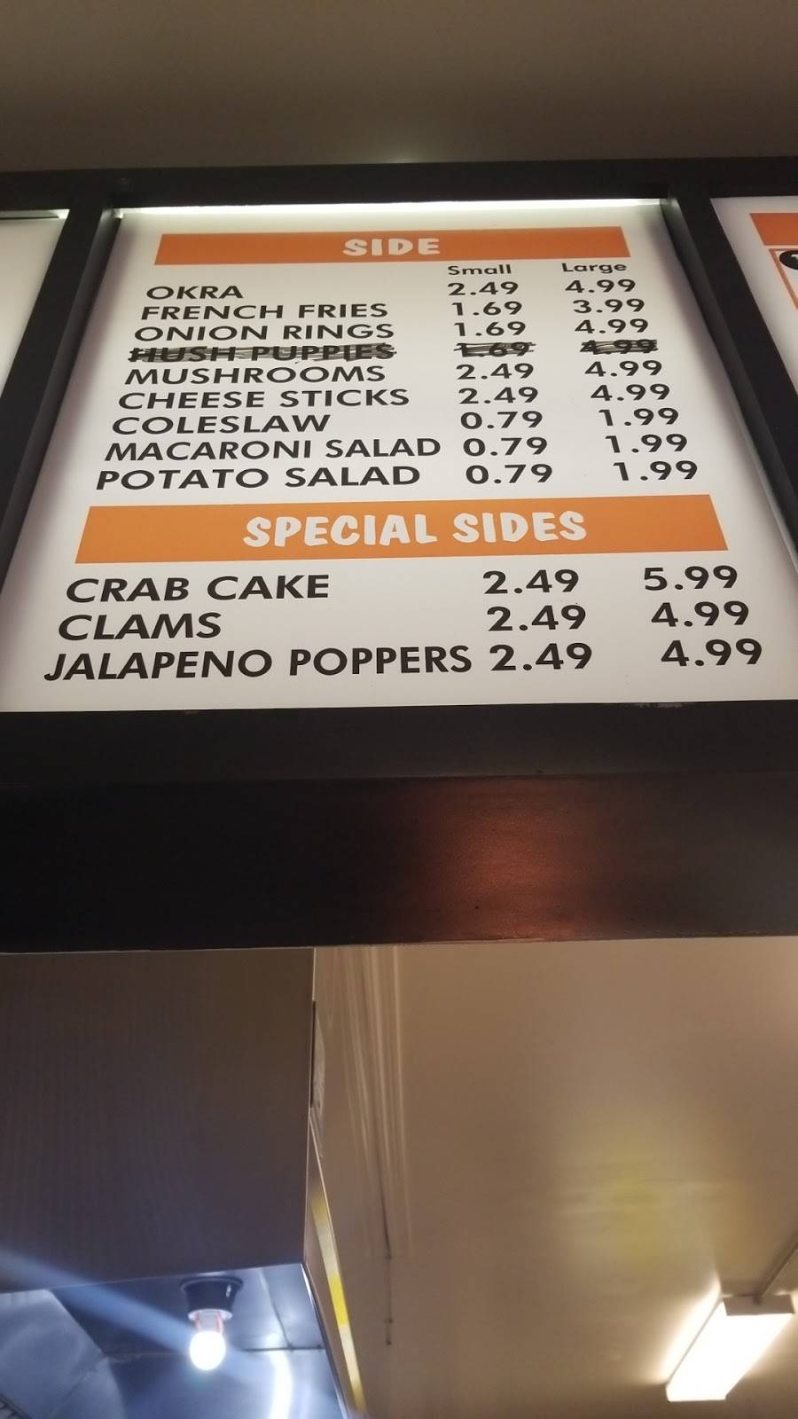 MR. SEAS FISH & CHICKEN | restaurant | 309 W 7th St, Wilmington, DE 19801, USA | 3025023801 OR +1 302-502-3801