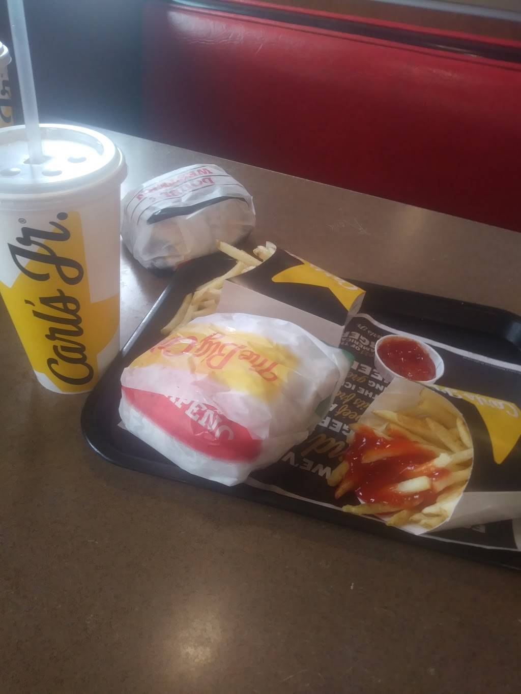 Carls Jr. | restaurant | 23740 Temescal Canyon Rd, Corona, CA 92883, USA | 9512772619 OR +1 951-277-2619