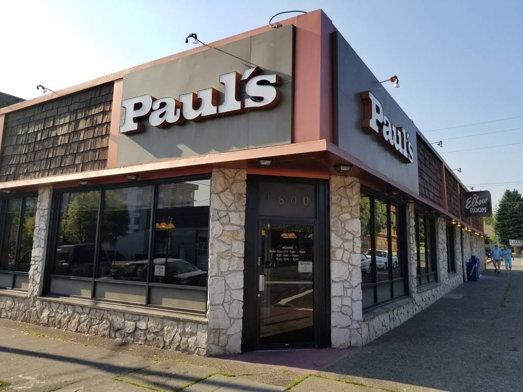 Pauls Restaurant | restaurant | 1800 Broadway St, Vancouver, WA 98663, USA | 3606943552 OR +1 360-694-3552
