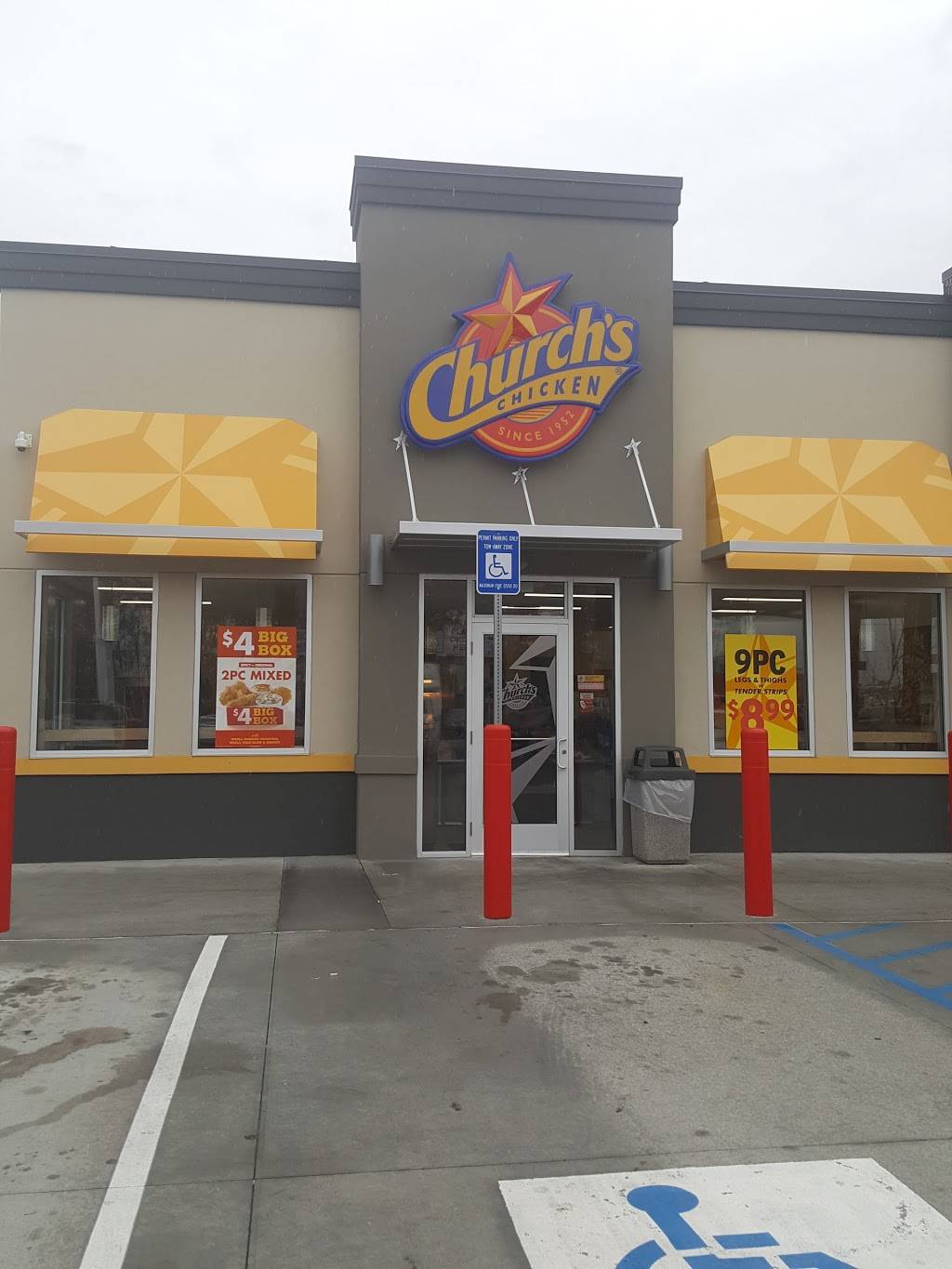 Churchs Chicken | restaurant | 456 Bourne Ave, Port Wentworth, GA 31407, USA | 9129460666 OR +1 912-946-0666