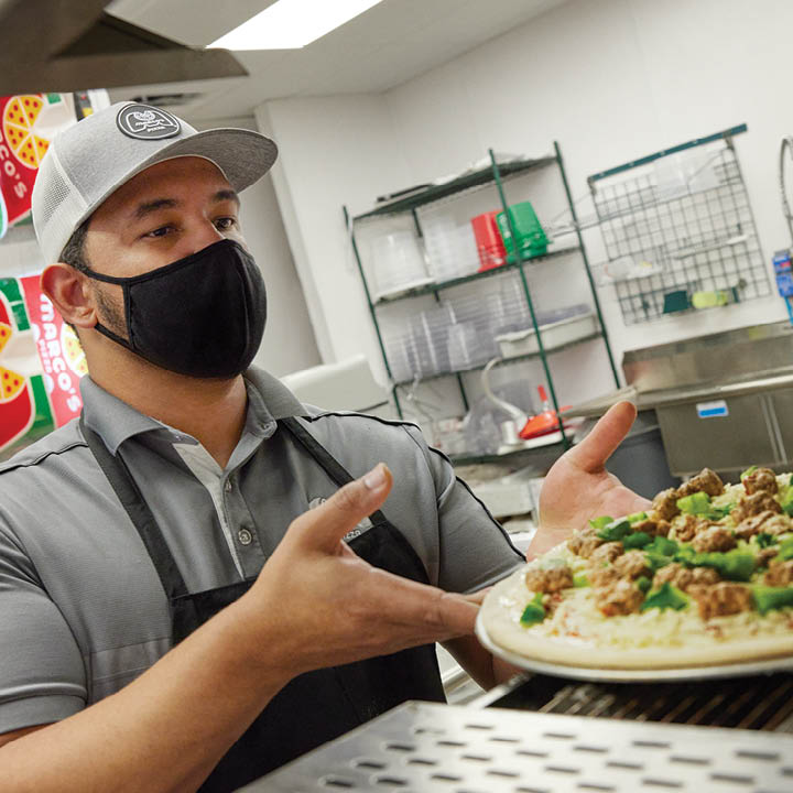 Marcos Pizza | restaurant | 1111 Endeavour Blvd, Box Elder, SD 57719, USA | 6057914744 OR +1 605-791-4744