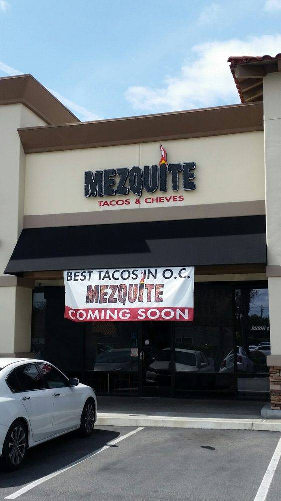 Mezquite Tacos & Fuego | restaurant | 14075 Newport Ave, Tustin, CA 92780, USA | 7147604441 OR +1 714-760-4441