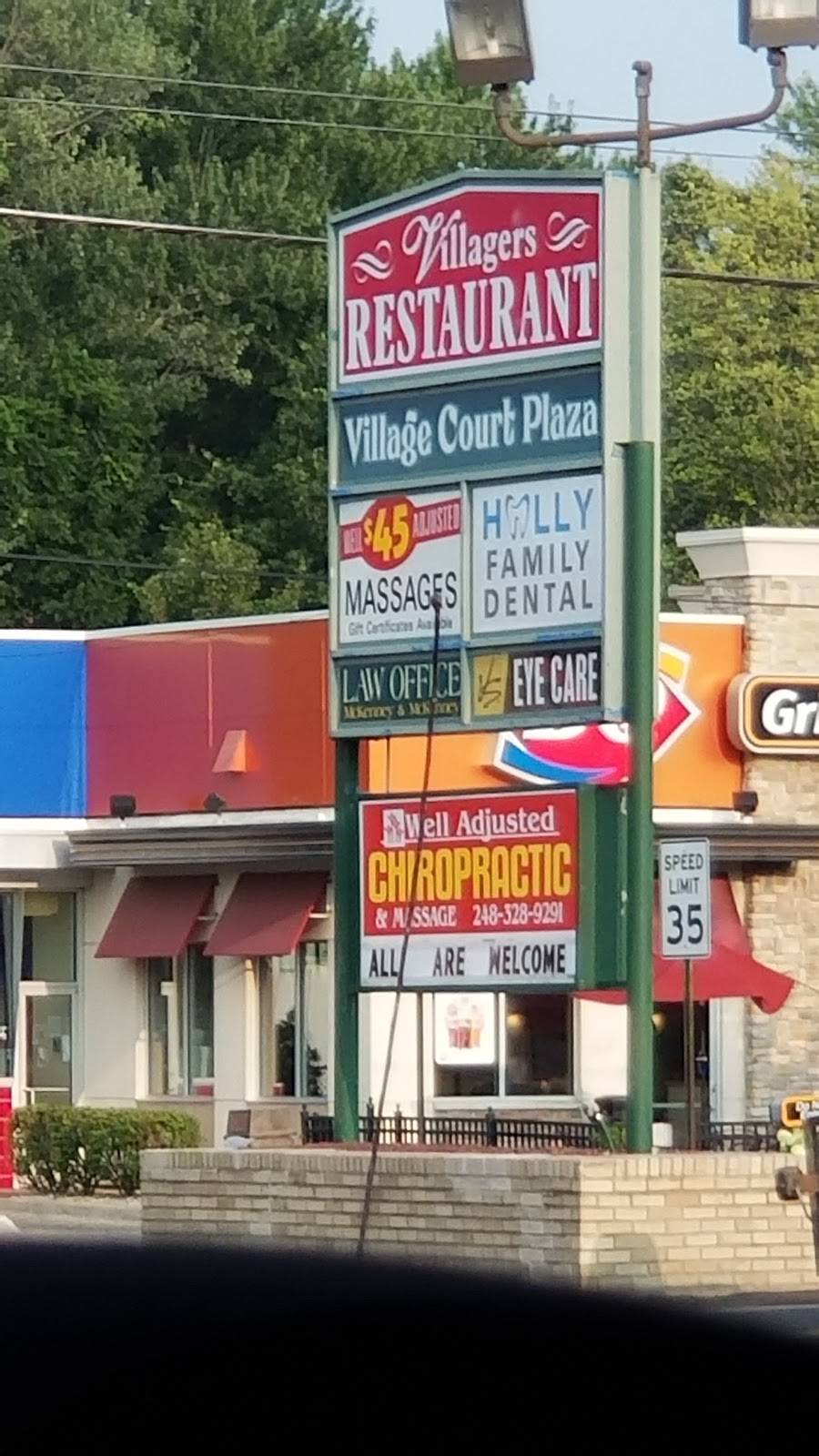 Villagers Restaurant | restaurant | 1121 N Saginaw St #7, Holly, MI 48442, USA | 2486342600 OR +1 248-634-2600