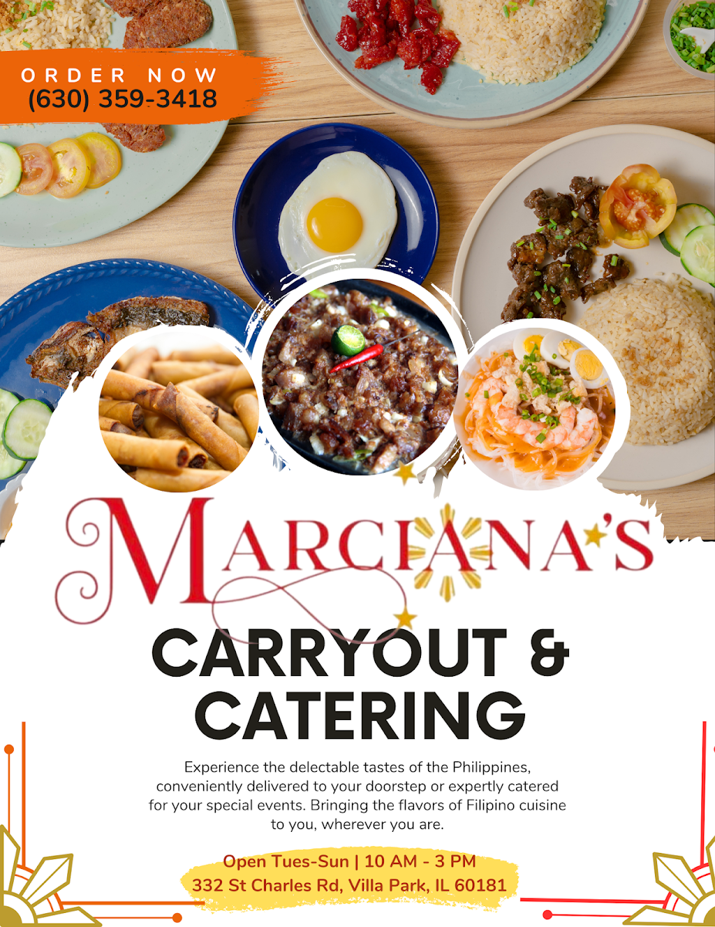 Marciana’s Kitchen | restaurant | 332 E St Charles Rd, Villa Park, IL 60181, USA | 6303593418 OR +1 630-359-3418