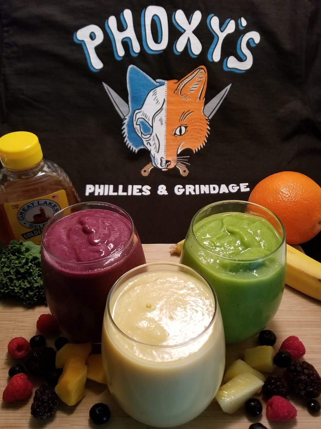 Phoxys Phillies | restaurant | 425 Michigan St, Petoskey, MI 49770, USA | 2313308425 OR +1 231-330-8425