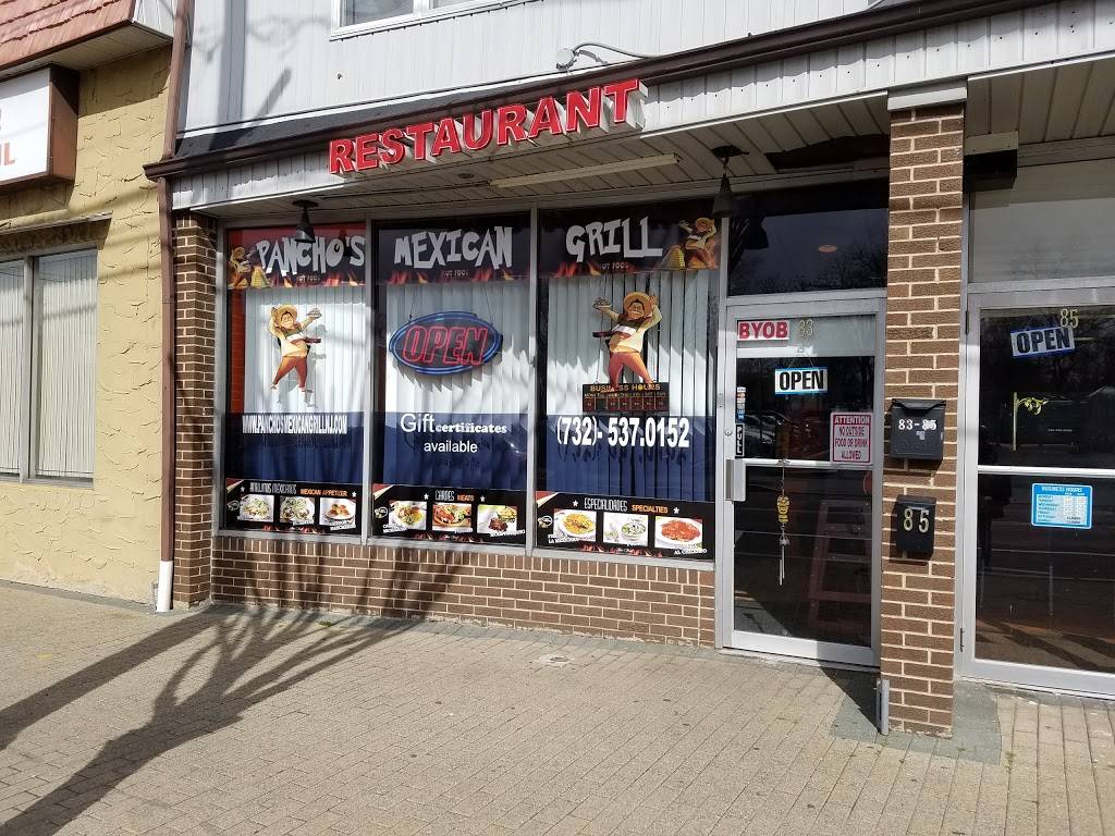 Panchos Mexican Grill | restaurant | 83 Main St, South Bound Brook, NJ 08880, USA | 7325370152 OR +1 732-537-0152