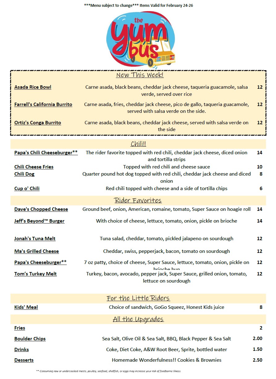 The Yum Bus | restaurant | 32 Bull Dogger Dr, Bailey, CO 80421, USA | 8444986287 OR +1 844-498-6287