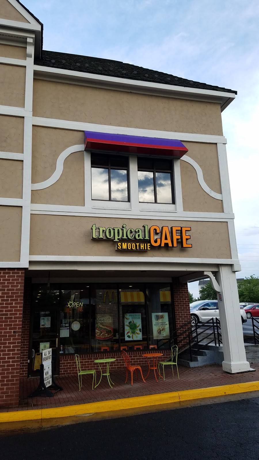 Tropical Smoothie Cafe | restaurant | 2465 Centreville Road Ste. J-23, Herndon, VA 20171, USA | 7037930116 OR +1 703-793-0116