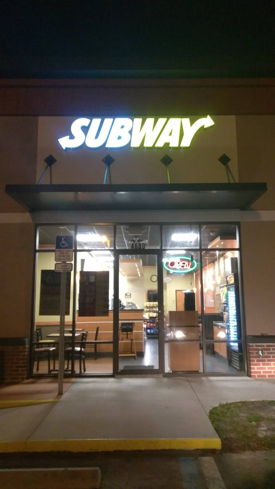 Subway Restaurants | restaurant | 4680 Cleveland Heights Blvd, Lakeland, FL 33813, USA | 8637010405 OR +1 863-701-0405