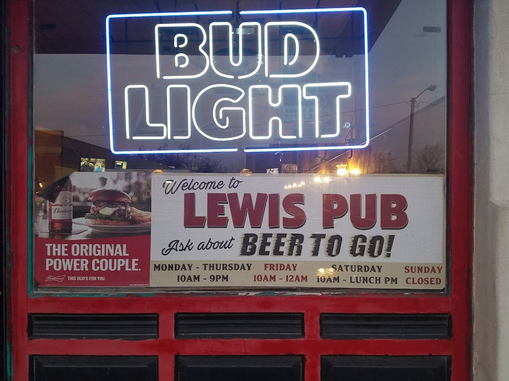 Lewis Pub | restaurant | 217 Main St, Lewis, KS 67552, USA | 6203245707 OR +1 620-324-5707