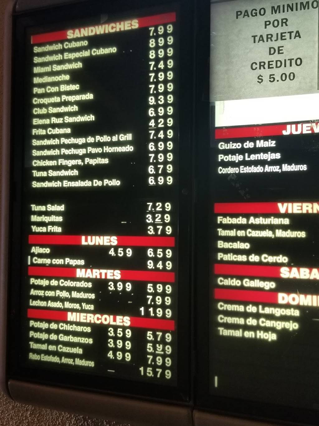 Islas Canarias | restaurant | 13695 SW 26th St, Miami, FL 33175, USA | 3055596666 OR +1 305-559-6666