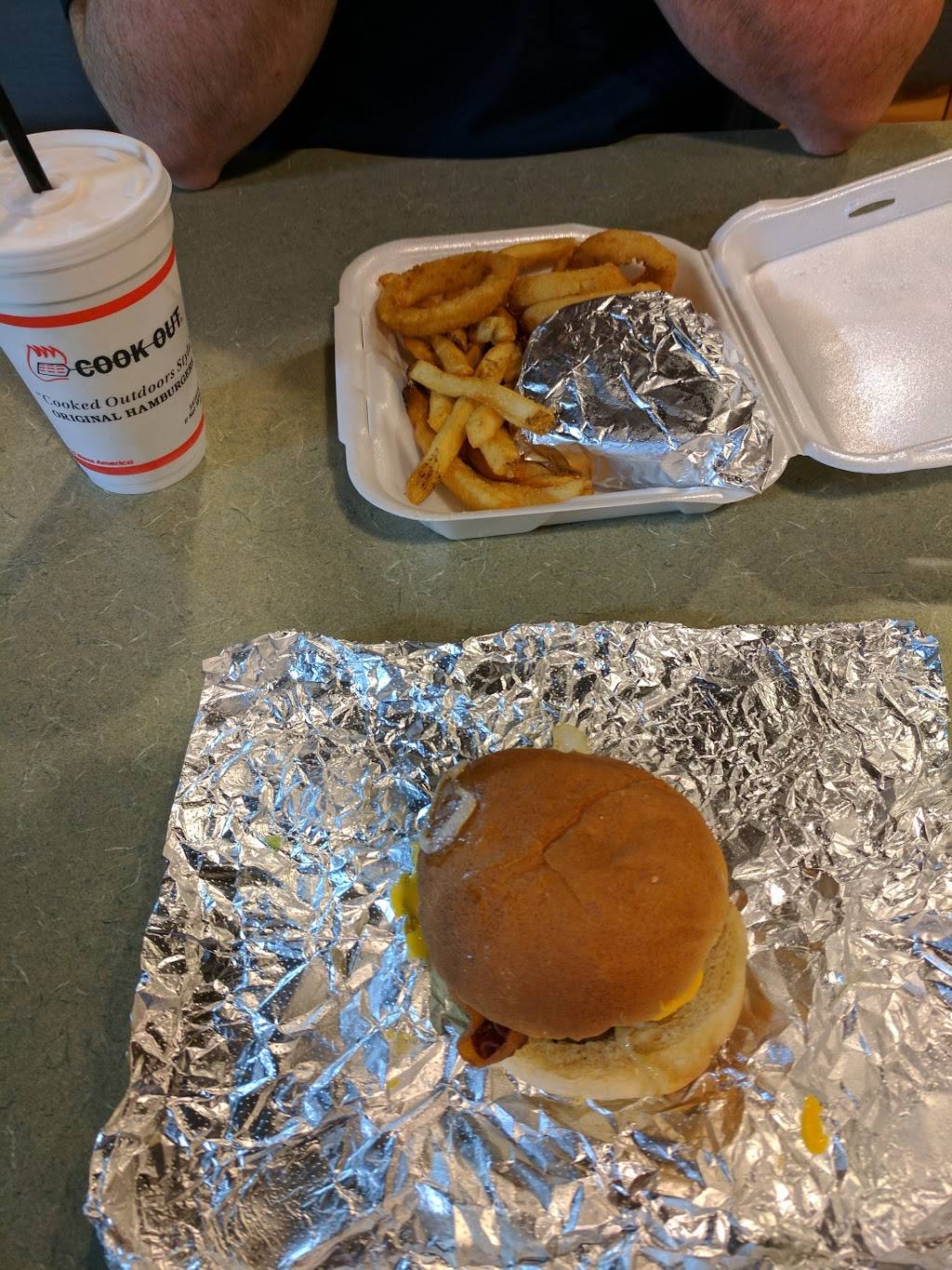 Cook Out | restaurant | 10108 Jefferson Davis Hwy, Fredericksburg, VA 22407, USA | 5404792203 OR +1 540-479-2203