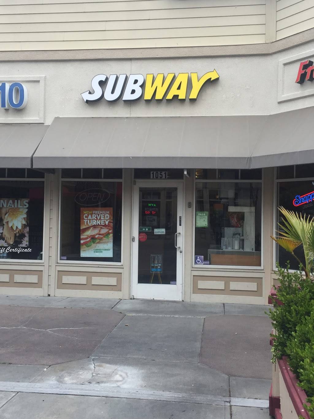 Subway Restaurants | restaurant | 1051 El Camino Real, Redwood City, CA 94063, USA | 6503699624 OR +1 650-369-9624