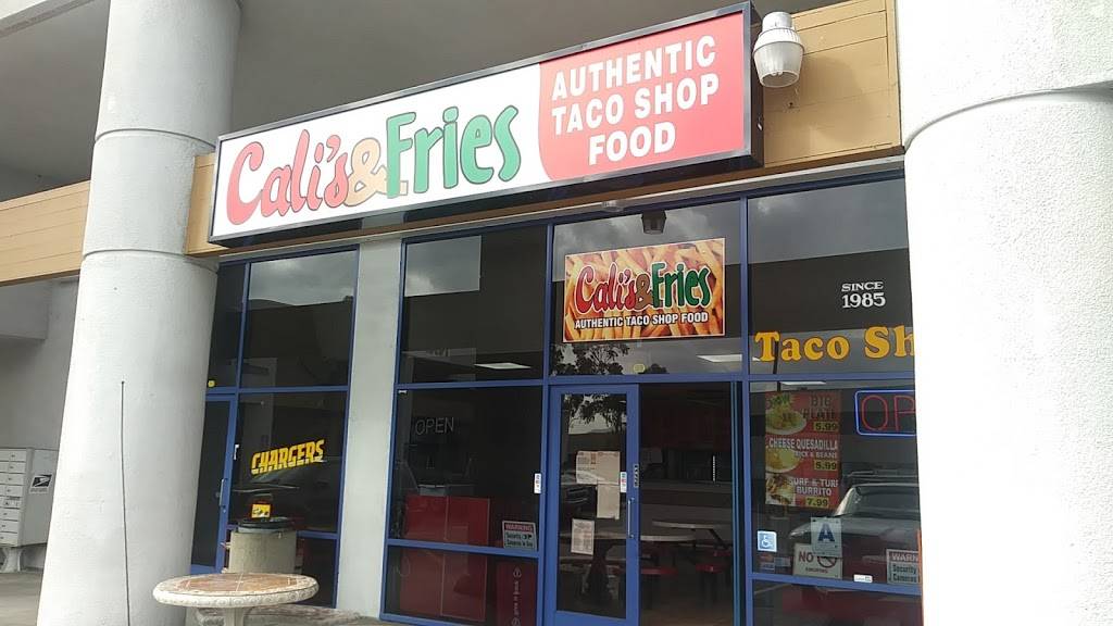 Calis & Fries | restaurant | 5150 Murphy Canyon Rd # 109, San Diego, CA 92123, USA | 8582797733 OR +1 858-279-7733