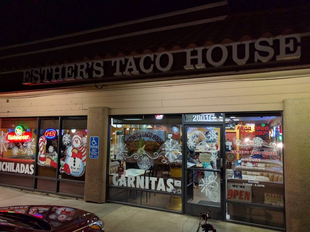 Esthers Taco House | restaurant | 2001 E Orangethorpe Ave, Placentia, CA 92870, USA | 7149962397 OR +1 714-996-2397