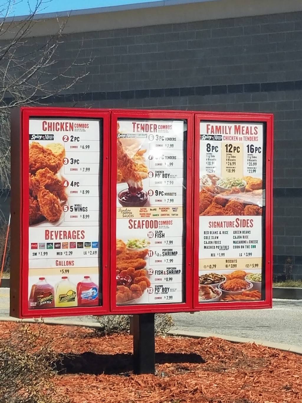 Popeyes Louisiana Kitchen | restaurant | 1507 Diamond Hill Road, Woonsocket, RI 02895, USA | 4013560996 OR +1 401-356-0996