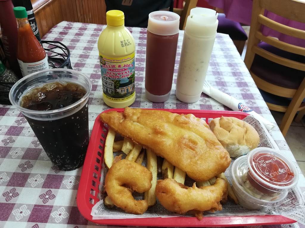 OK UK Fish-n-Chips | restaurant | 13971 N Cleveland Ave, North Fort Myers, FL 33903, USA | 2395992328 OR +1 239-599-2328