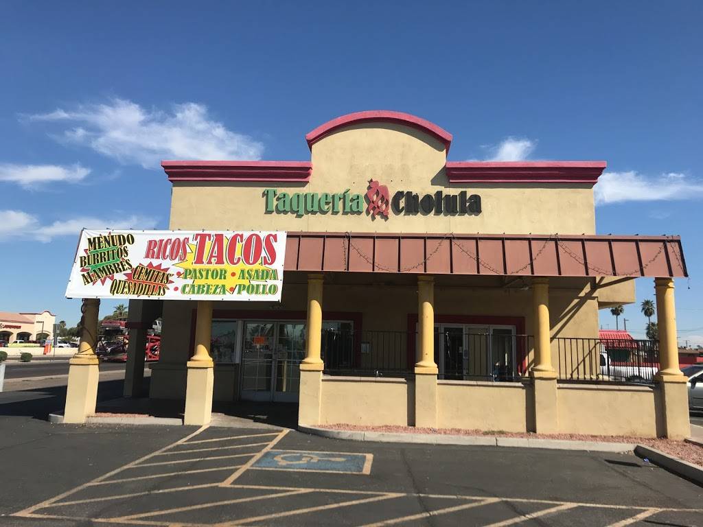 Taquería Cholula | restaurant | 5025 N 67th Ave, Glendale, AZ 85301, USA | 6024832622 OR +1 602-483-2622