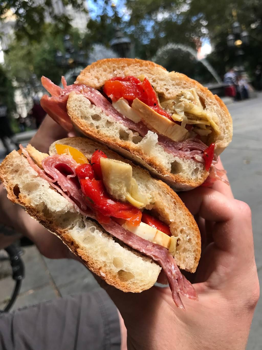 Pisillo Italian Panini | restaurant | 97 Nassau St, New York, NY 10038, USA | 2122273104 OR +1 212-227-3104