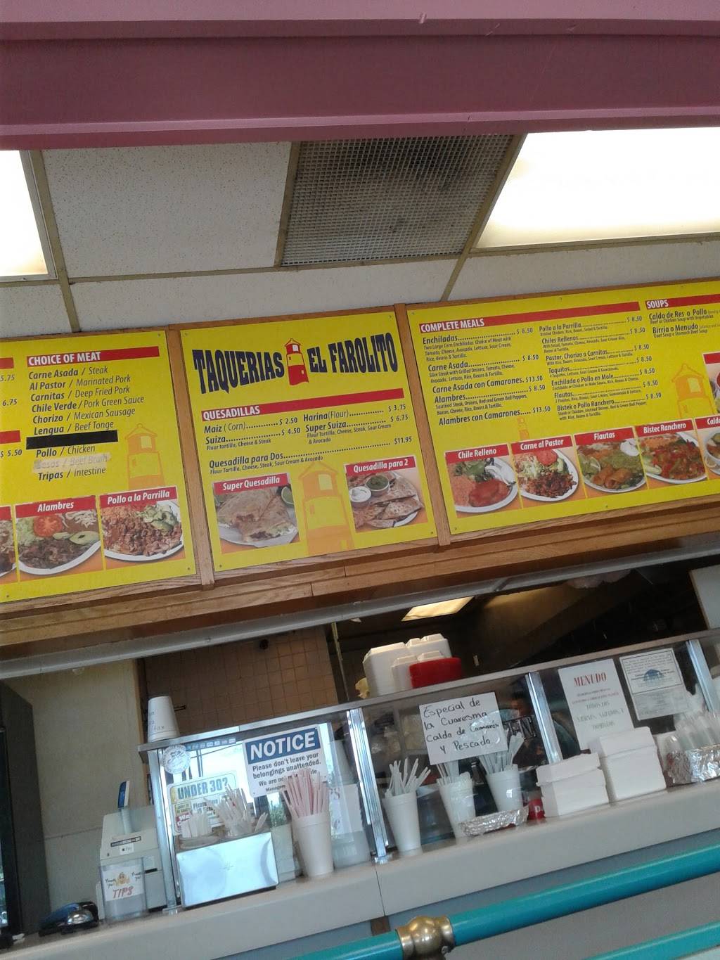 Taqueria El Farolito | restaurant | 3140 Senter Rd, San Jose, CA 95111, USA | 4089722016 OR +1 408-972-2016