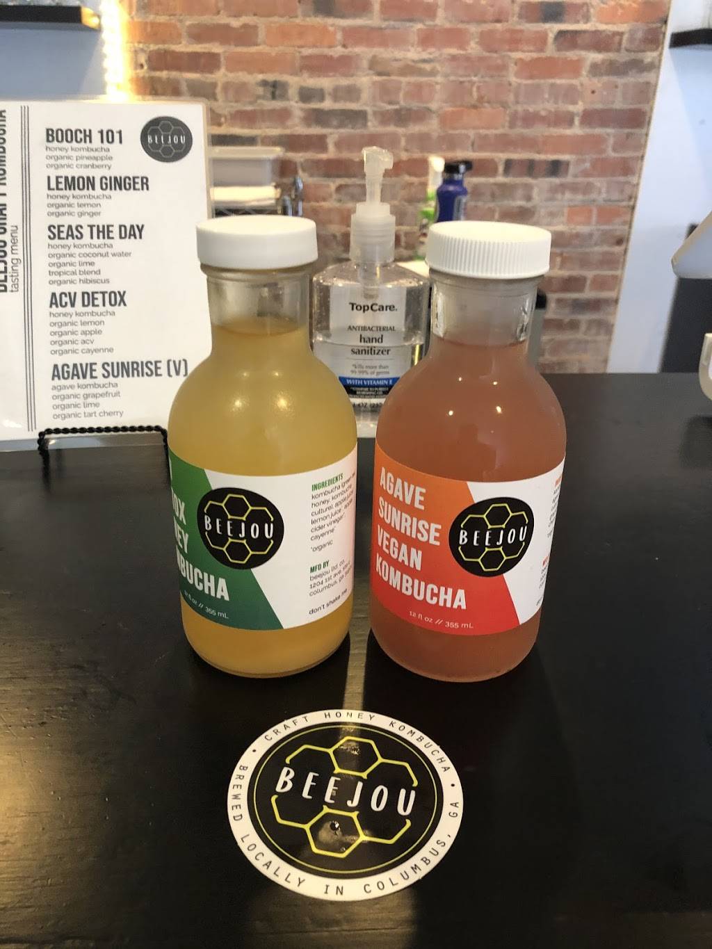 Beejou Craft Kombucha | restaurant | 1204 1st Ave C, Columbus, GA 31901, USA | 7065301009 OR +1 706-530-1009