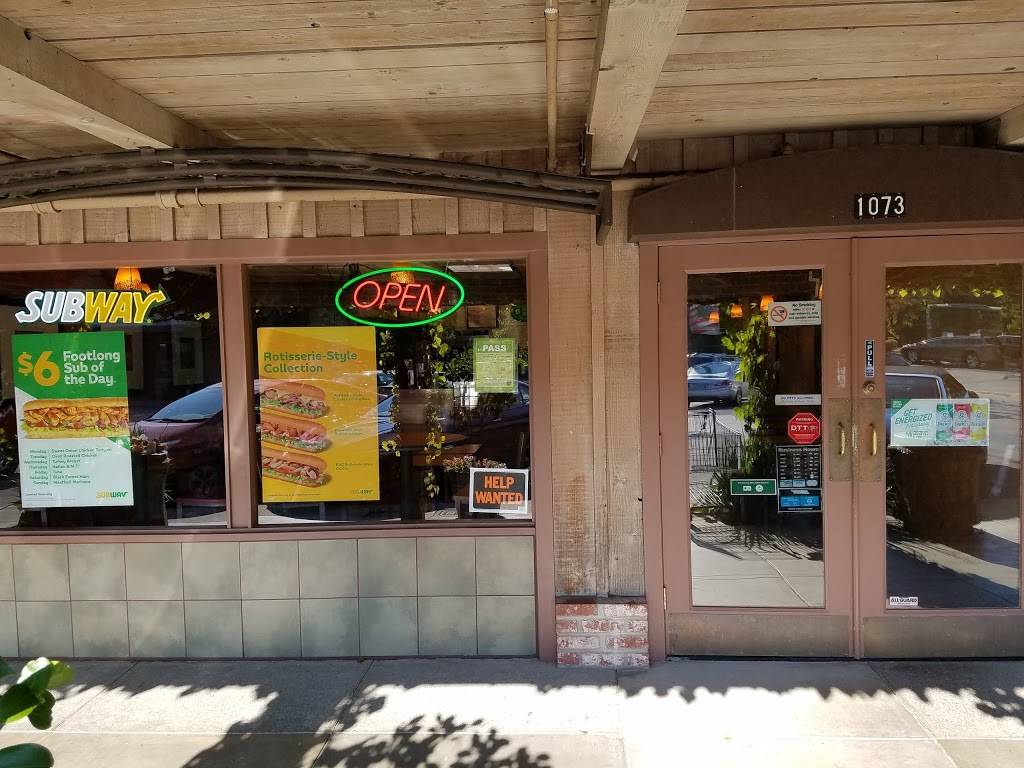 Subway Restaurants | restaurant | 1073 Alameda de las Pulgas, Belmont, CA 94002, USA | 6505919105 OR +1 650-591-9105