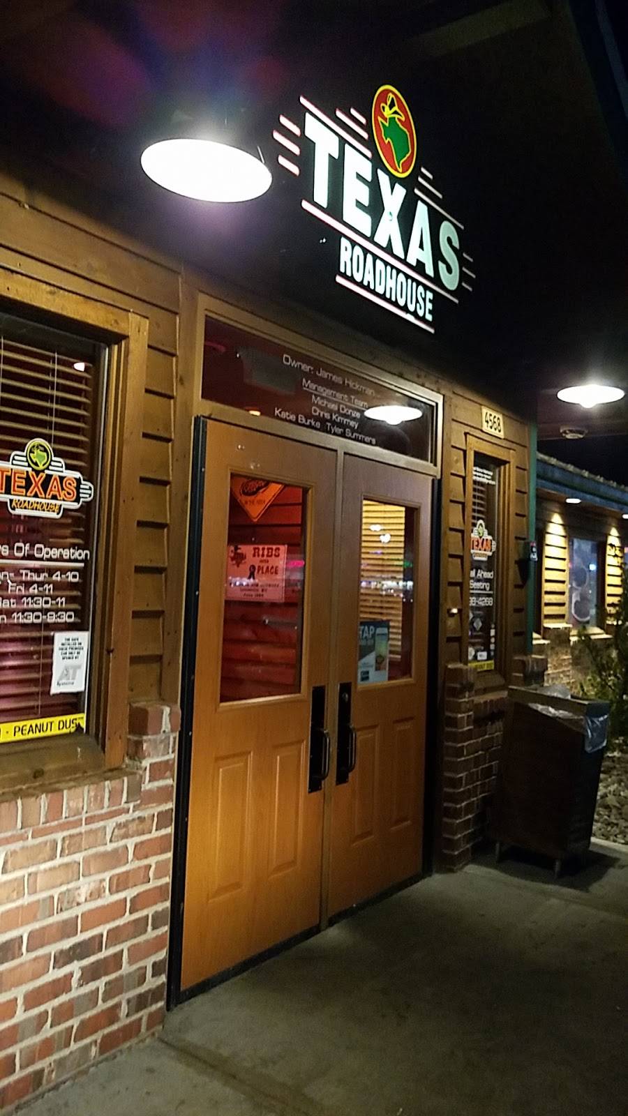 Texas Roadhouse | restaurant | 4568 S Dupont Hwy, Camden, DE 19934, USA | 3026984268 OR +1 302-698-4268