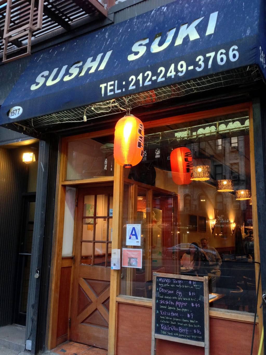Sushi Suki | restaurant | 1577 York Ave, New York, NY 10028, USA | 2122493766 OR +1 212-249-3766
