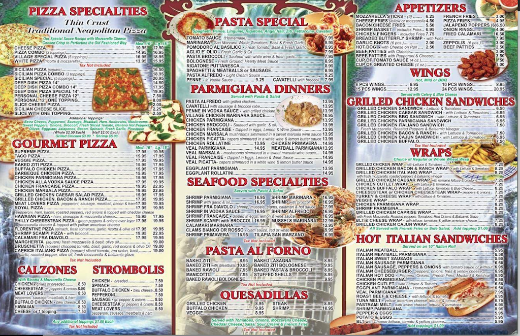 Pizza Village Cafe III | cafe | 9, 1601 W Edgar Rd, Linden, NJ 07036, USA | 9087185576 OR +1 908-718-5576