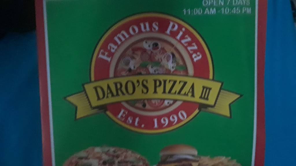 Daros Pizza 3 | restaurant | 1579A Westchester Ave, Bronx, NY 10472, USA | 7188611333 OR +1 718-861-1333
