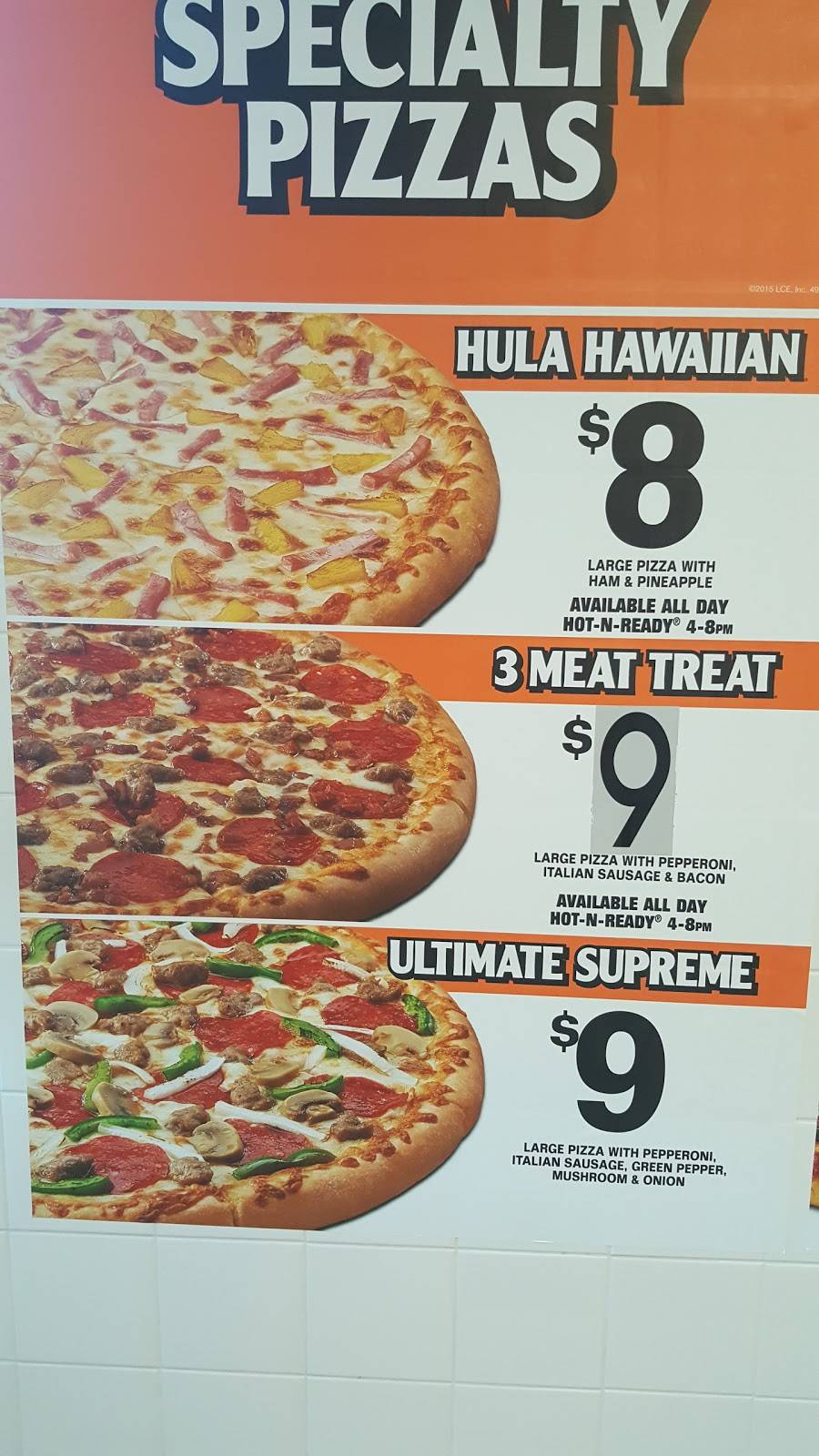 Little Caesars Pizza | restaurant | 1315 E Front St, Port Angeles, WA 98362, USA | 3604774747 OR +1 360-477-4747