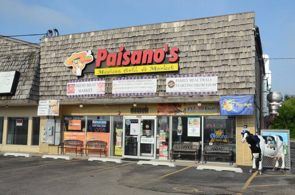 Paisanos Mexican Grill & Market | restaurant | 1840 N Division St, Morris, IL 60450, USA | 8155135110 OR +1 815-513-5110