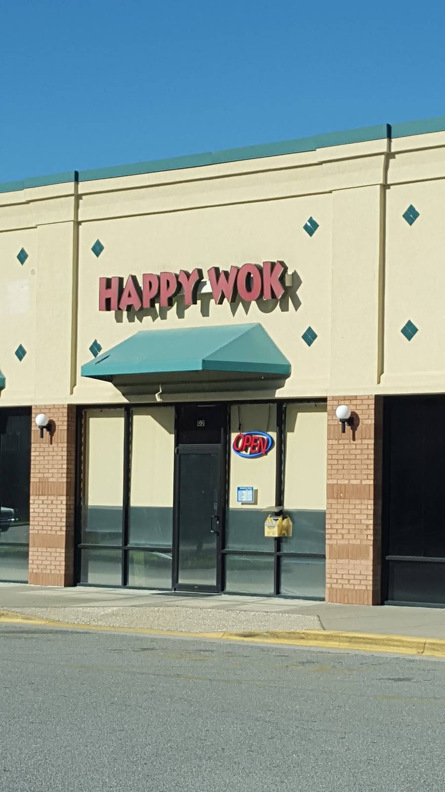 Happy Wok | restaurant | 9701 Ford Ave # 107, Richmond Hill, GA 31324, USA | 9127568882 OR +1 912-756-8882