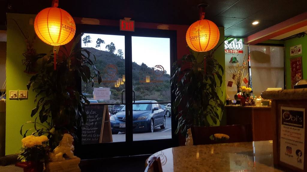Obis Sushi | restaurant | 3755 Murphy Canyon Rd, San Diego, CA 92123, USA | 8582688989 OR +1 858-268-8989
