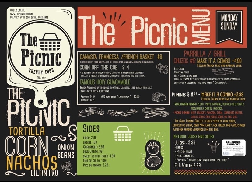 Picnic trendy food | restaurant | 1402 N Federal Hwy, Delray Beach, FL 33483, USA | 5615232730 OR +1 561-523-2730